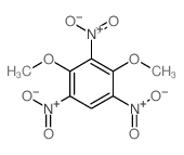 Benzene,2,4-dimethoxy-1,3,5-trinitro- picture