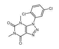 3-(2,5-dichlorophenyl)-4,6-dimethyl-3H-[1,2,3]triazolo[4,5-d]pyrimidine-5,7(4H,6H)-dione Structure