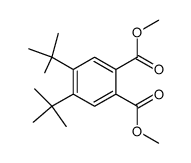 4,5-Di-tert-butyl-phthalic acid dimethyl ester Structure