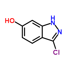 3-Chloro-1H-indazol-6-ol structure