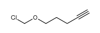 chloromethyl 4-pentyn-1-yl ether Structure