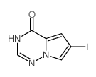 6-碘吡咯并[1,2-f][1,2,4]噻嗪-4-醇结构式