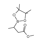 methyl-3-(4,4,5,5-tetramethyl-1,3,2-dioxaborolan-2-yl)-propanoate Structure