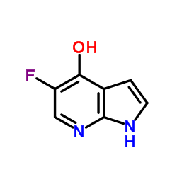 5-fluoro-1H-pyrrolo[2,3-b]pyridin-4-ol Structure