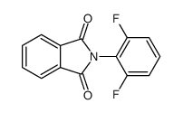 2-(2,6-difluorophenyl)isoindole-1,3-dione Structure