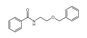 N-(2-(Benzyloxy)ethyl)benzamide结构式