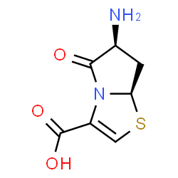 Pyrrolo[2,1-b]thiazole-3-carboxylic acid, 6-amino-5,6,7,7a-tetrahydro-5-oxo-, trans- (9CI) structure