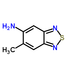 5-Amino-6-Methyl-2,1,3-benzothiadiazole structure