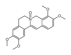 2,3,9,10-tetramethoxy-7-oxido-6,8-dihydro-5H-isoquinolino[2,1-b]isoquinolin-7-ium结构式