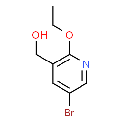 (5-Bromo-2-ethoxypyridin-3-yl)methanol结构式