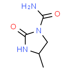 1-Imidazolidinecarboxamide,4-methyl-2-oxo-(9CI) structure