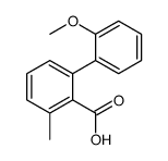 2-(2-methoxyphenyl)-6-methylbenzoic acid结构式