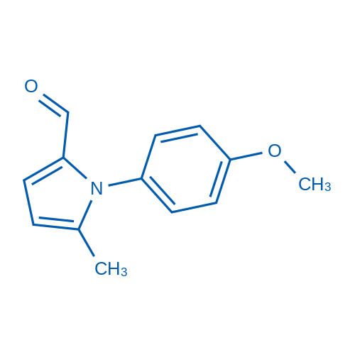 1-(4-Methoxyphenyl)-5-methyl-1H-pyrrole-2-carbaldehyde structure