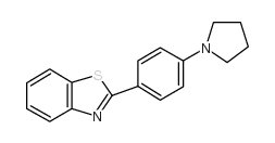 2-(4-Pyrrolidin-1-yl-phenyl)-benzothiazole structure