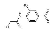 chloro-acetic acid-(2-hydroxy-4-nitro-anilide)结构式