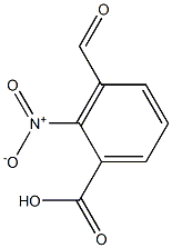 3-formyl-2-nitrobenzoic acid结构式