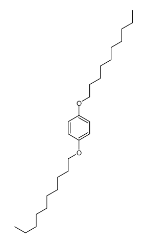 1 4-BIS(DECYLOXY)BENZENE structure