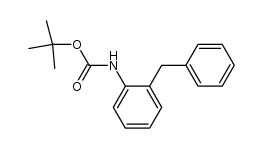 tert-butyl (2-benzylphenyl)carbamate Structure