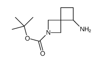 tert-butyl 7-amino-2-azaspiro[3.3]heptane-2-carboxylate结构式