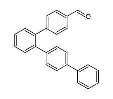4-[2-(4-phenylphenyl)phenyl]benzaldehyde Structure