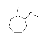 (1R,2R)-1-iodo-2-methoxycycloheptane Structure