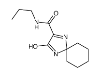 2-oxo-N-propyl-1,4-diazaspiro[4.5]dec-3-ene-3-carboxamide Structure