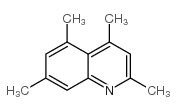 2,4,5,7-tetramethylquinoline Structure