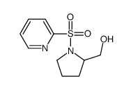 (1-pyridin-2-ylsulfonylpyrrolidin-2-yl)methanol Structure