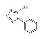 1H-Tetrazole,5-methyl-1-phenyl- structure