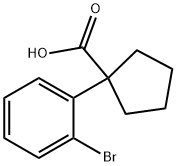 1-(2-bromophenyl)cyclopentane-1-carboxylic acid picture