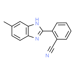 2-(5-METHYL-1H-BENZIMIDAZOL-2-YL)BENZONITRILE Structure