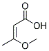 3-METHOXYBUT-2-ENOIC ACID结构式