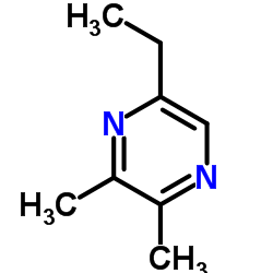5-Ethyl-2,3-dimethylpyrazine Structure
