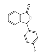 3-(4-fluorophenyl)isobenzofuran-1(3H)-one Structure