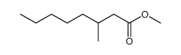methyl (R)(S)-3-methyloctanoate Structure