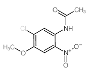 N-(5-Chloro-4-methoxy-2-nitrophenyl)acetamide Structure