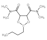 2-butyl-[1,3,2]dioxaborolane-4,5-dicarboxylic acid bis-dimethylamide structure