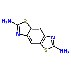苯并[1,2-d:4,5-d']双(噻唑)-2,6-二胺结构式