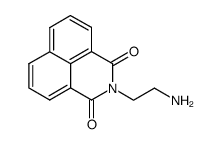 2-(2-aminoethyl)-1H-benzo[de]isoquinoline-1,3(2H)-dione structure