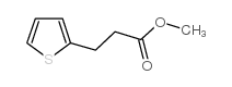 Methyl-3-(2-thienyl)=propionate structure