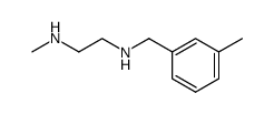 N'-methyl-N-(3-methylbenzyl)ethylenediamine Structure