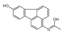 N-(8-hydroxyfluoranthen-3-yl)acetamide Structure