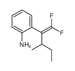 2-(1,1-difluoro-3-methylpent-1-en-2-yl)aniline Structure