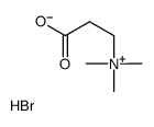 2-carboxyethyl(trimethyl)azanium,bromide结构式