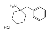 1-benzylcyclohexan-1-amine,hydrochloride Structure