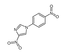 4-nitro-1-(4-nitro-phenyl)-1H-imidazole Structure