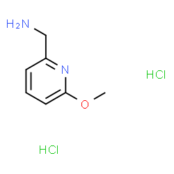 (6-methoxypyridin-2-yl)methanamine dihydrochloride Structure