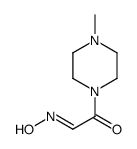 Piperazine, 1-[(hydroxyimino)acetyl]-4-methyl- (9CI)结构式
