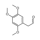 (2,4,5-TRIMETHOXYPHENYL)ACETALDEHYDE结构式