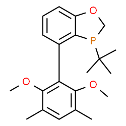 3-(tert-butyl)-4-(2,6-dimethoxy-3,5-dimethylphenyl)-2,3-dihydrobenzo[d][1,3]oxaphosphole Structure